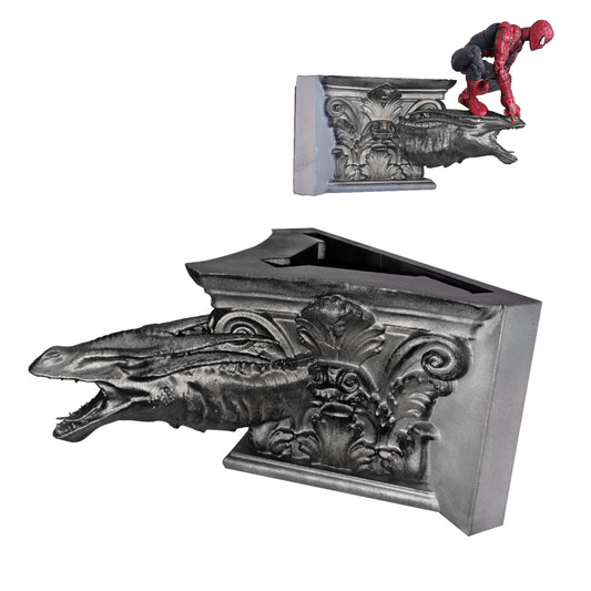 .Wall-Mount Gargoyle Stand