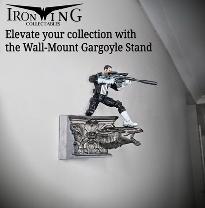 .Wall-Mount Gargoyle Stand